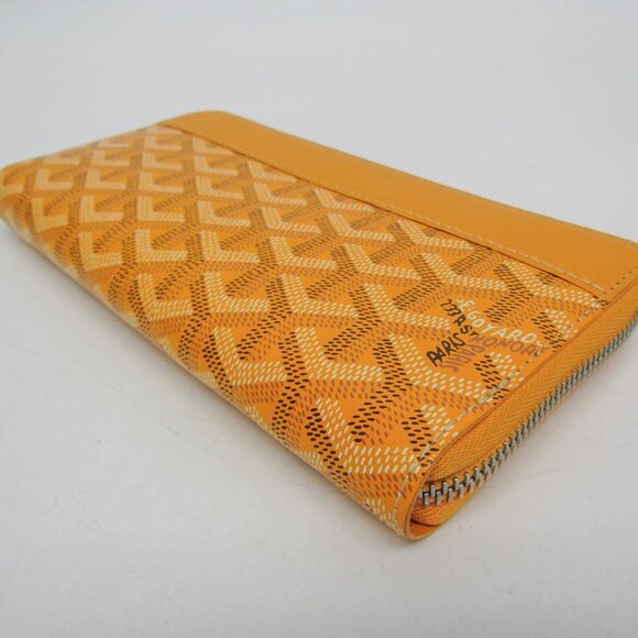 GOYARD Yellow Leather Wallet - Picture 7 of 16